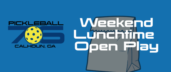 Weekend Lunchtime Open Play