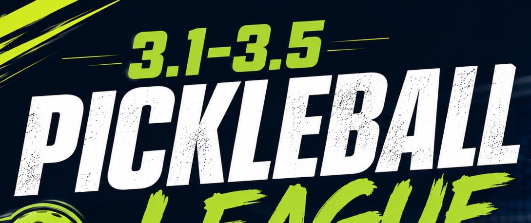 Pickleball League (3.1-3.5 Skill Level) September 2nd- October 7th
