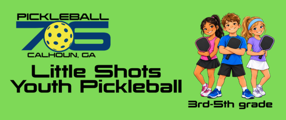 Little Shots Youth Pickleball-3rd - 5th Graders
