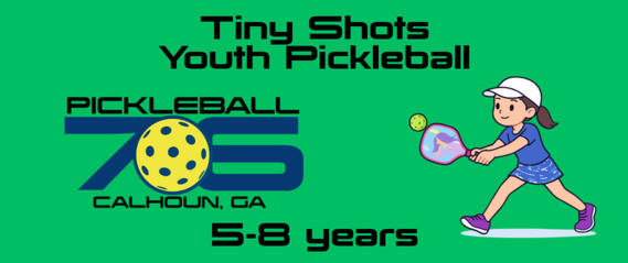 Tiny Shots Youth Pickleball Class