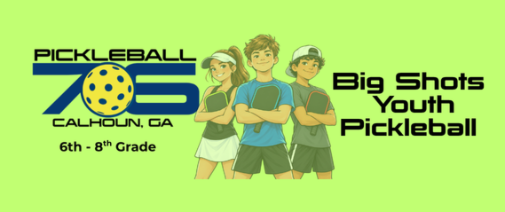 Big Shots Youth Pickleball Program